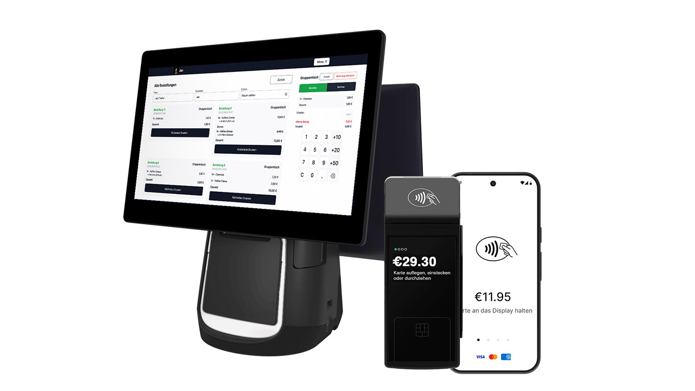 Kasse Zahlungen Franchise POS Digitale Zahlungen annehmen typo00